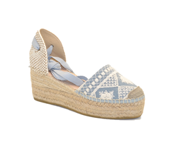 JAVA27 ESPADRILLES SANDALO CON ZEPPA E PLATEAU ADALA JEANS